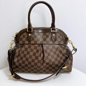 Louis Vuitton Damier Ebene Trevi PM Shoulder Bag